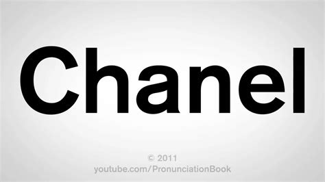 chanel pronounce